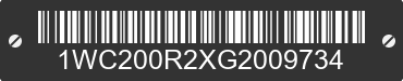 2016 WELLS CARGO Wells Cargo Trailer 1WC200R2XG2009734 VIN decoded