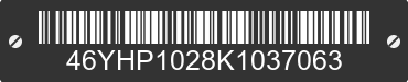 2019 WESTERN WORLD, INC. Western World, Inc. 46YHP1028K1037063 VIN decoded