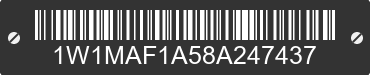 2008 WILSON TRAILER CO. Wilson Trailer Co. 1W1MAF1A58A247437 VIN decoded