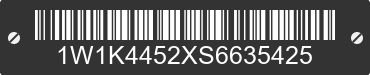 2025 WILSON Wilson 1W1K4452XS6635425 VIN decoded