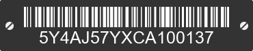 2012 YAMAHA Grizzly 550 5Y4AJ57YXCA100137 VIN decoded