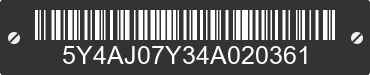 2004 YAMAHA Kodiak 400 5Y4AJ07Y34A020361 VIN decoded