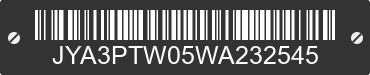 1998 YAMAHA PW50 JYA3PTW05WA232545 VIN decoded