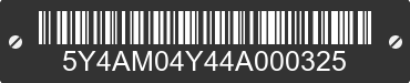 2004 YAMAHA Rhino 660 5Y4AM04Y44A000325 VIN decoded