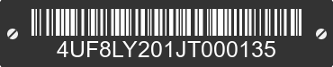 2018 YAMAHA Sidewinder 4UF8LY201JT000135 VIN decoded
