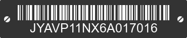 2006 YAMAHA XVS1100 / V Star 1100 JYAVP11NX6A017016 VIN decoded
