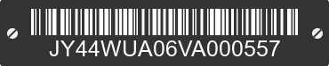 1997 YAMAHA YFM350 (Big Bear 350) JY44WUA06VA000557 VIN decoded