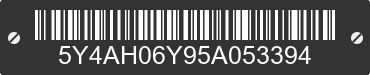 2005 YAMAHA YFM400 (Big Bear 400) 5Y4AH06Y95A053394 VIN decoded