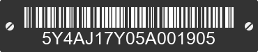 2005 YAMAHA YFM400 (Big Bear 400) 5Y4AJ17Y05A001905 VIN decoded