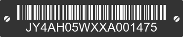 1999 YAMAHA YFM400 (Kodiak 400) JY4AH05WXXA001475 VIN decoded