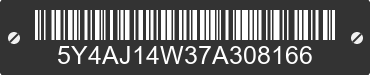 2007 YAMAHA YFM450 (Grizzly 450) 5Y4AJ14W37A308166 VIN decoded