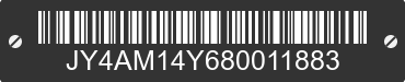 2008 YAMAHA YFM700 (Raptor 700) JY4AM14Y680011883 VIN decoded