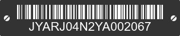 2000 YAMAHA YZF-R6 JYARJ04N2YA002067 VIN decoded