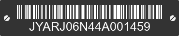 2004 YAMAHA YZF-R6 JYARJ06N44A001459 VIN decoded