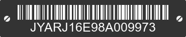 2008 YAMAHA YZF-R6 JYARJ16E98A009973 VIN decoded