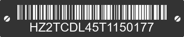 2026 ZHILONG Tank HZ2TCDL45T1150177 VIN decoded
