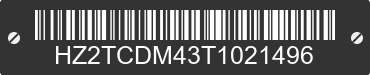 2026 ZHILONG Tank HZ2TCDM43T1021496 VIN decoded